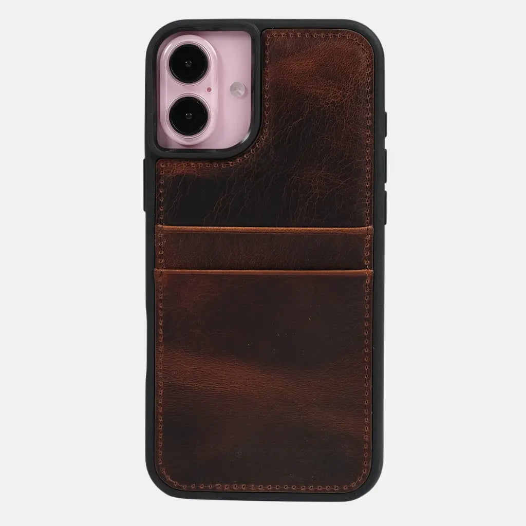 Custos — Full-Grain Leather iPhone Case