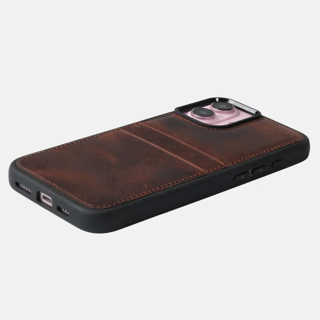 Custos — Full-Grain Leather iPhone Case