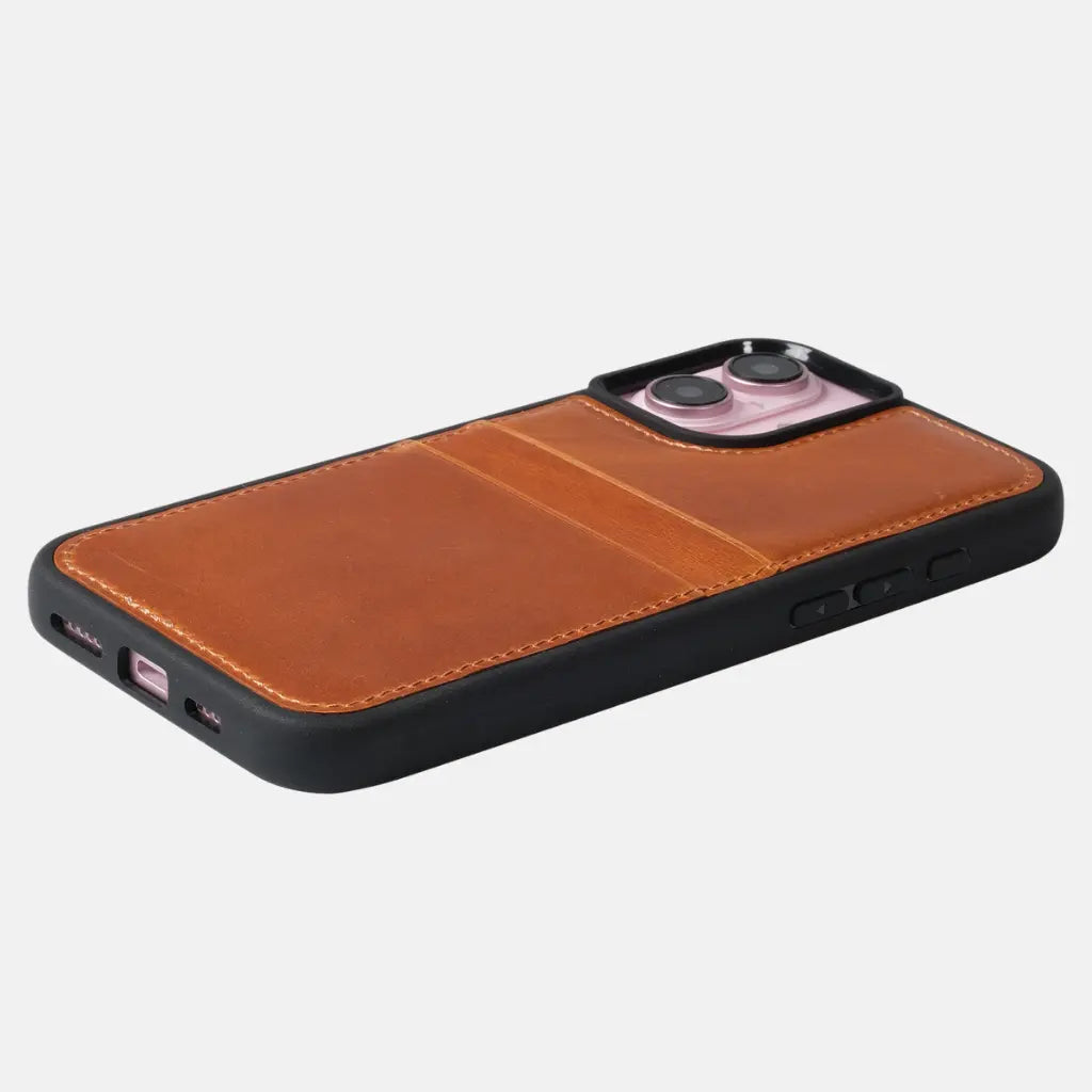 Custos — Full-Grain Leather iPhone Case