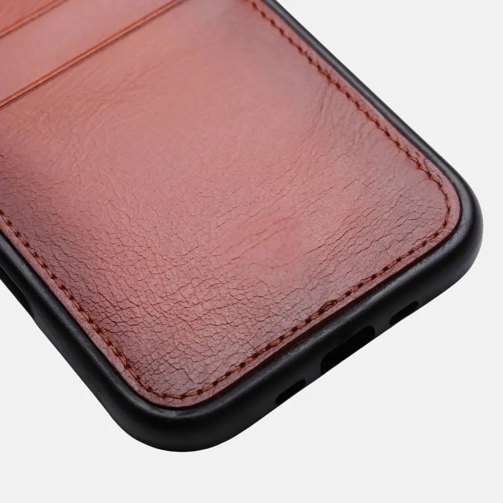 Custos — Full-Grain Leather iPhone Case