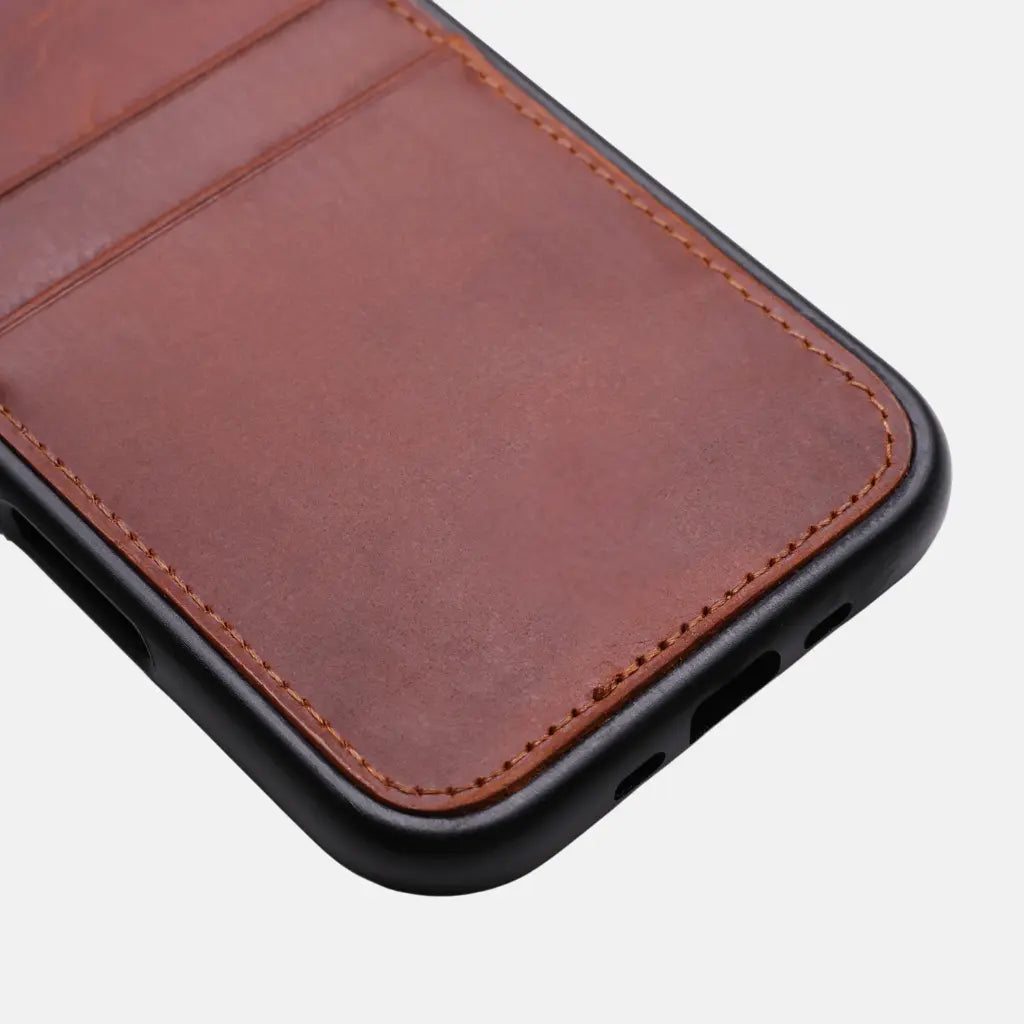 Custos — Full-Grain Leather iPhone Case