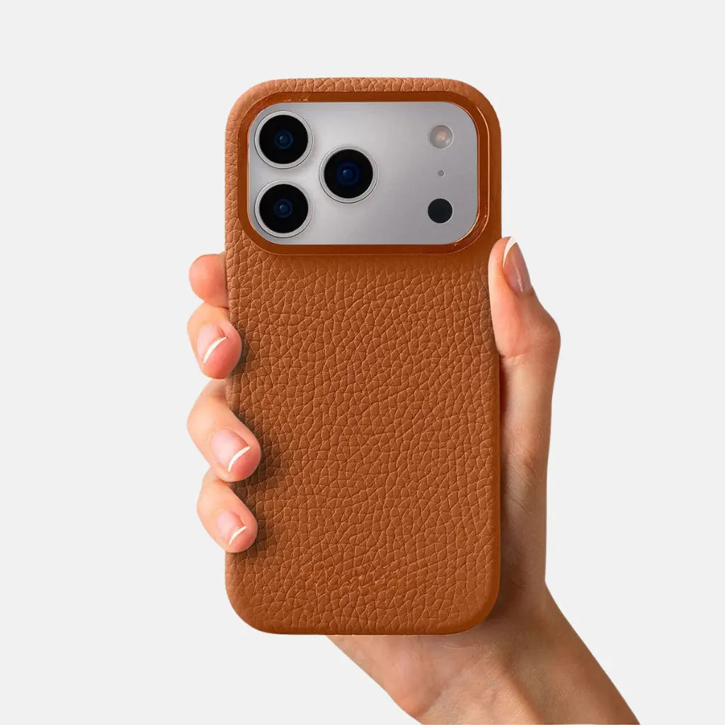 Orbis — Pebbled Leather Case for iPhone