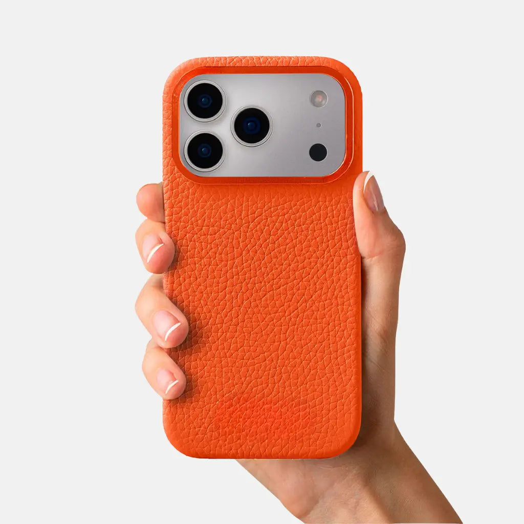 Orbis — Pebbled Leather Case for iPhone