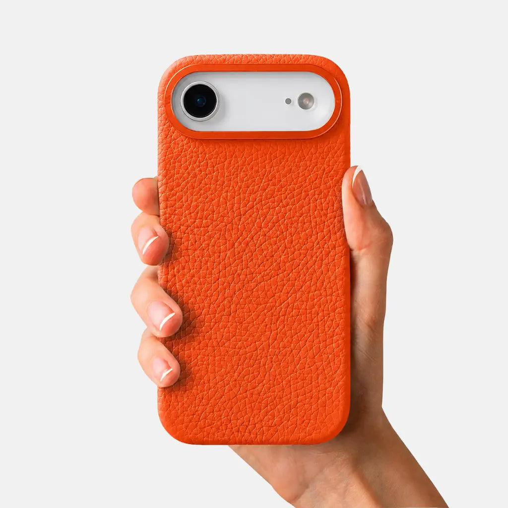 Orbis — Pebbled Leather Case for iPhone