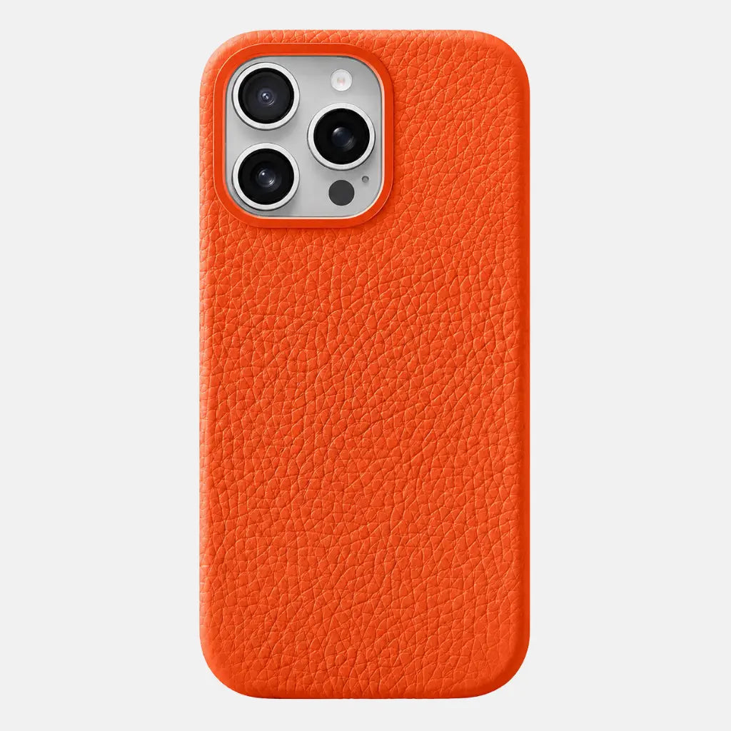 Orbis — Pebbled Leather iPhone Case