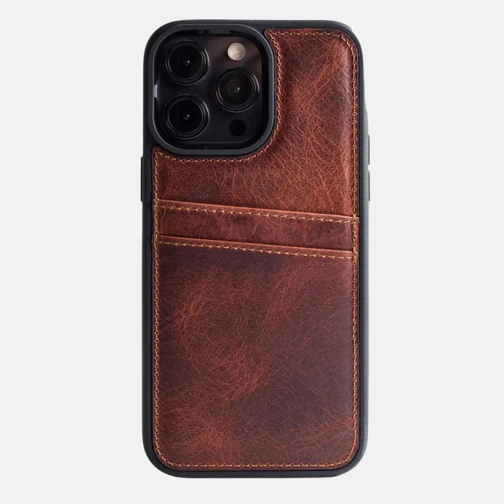 Custos — Full-Grain Leather iPhone Case
