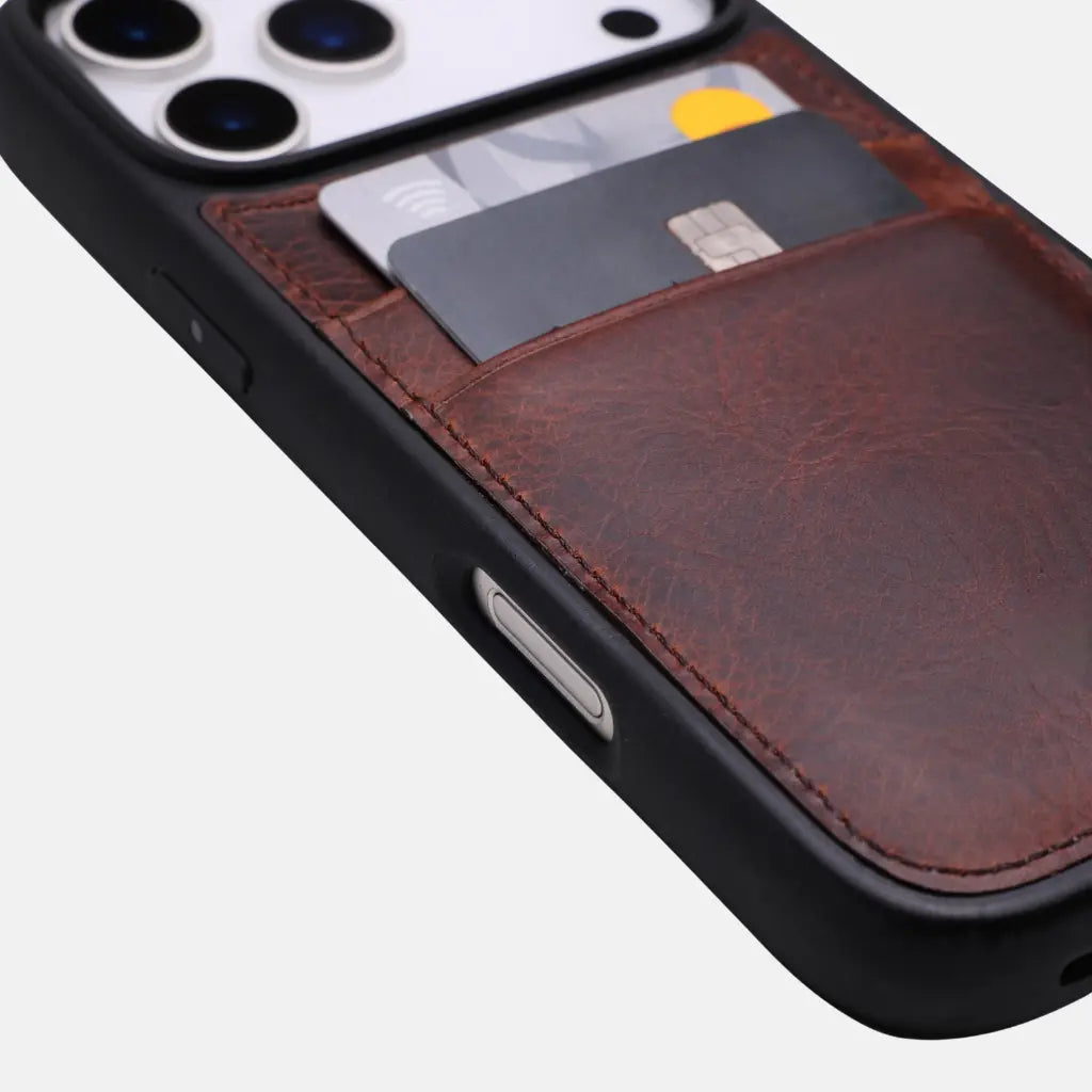 Custos — Full-Grain Leather iPhone Case