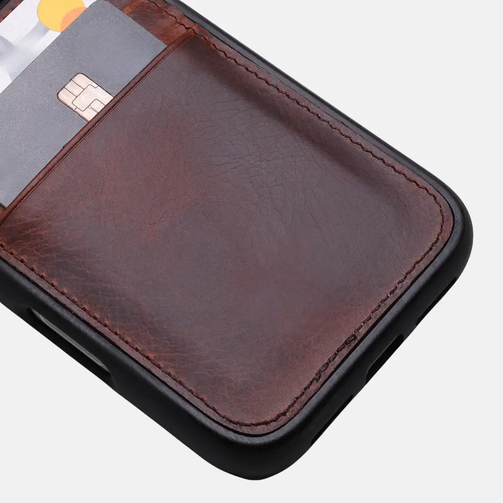 Custos — Full-Grain Leather iPhone Case