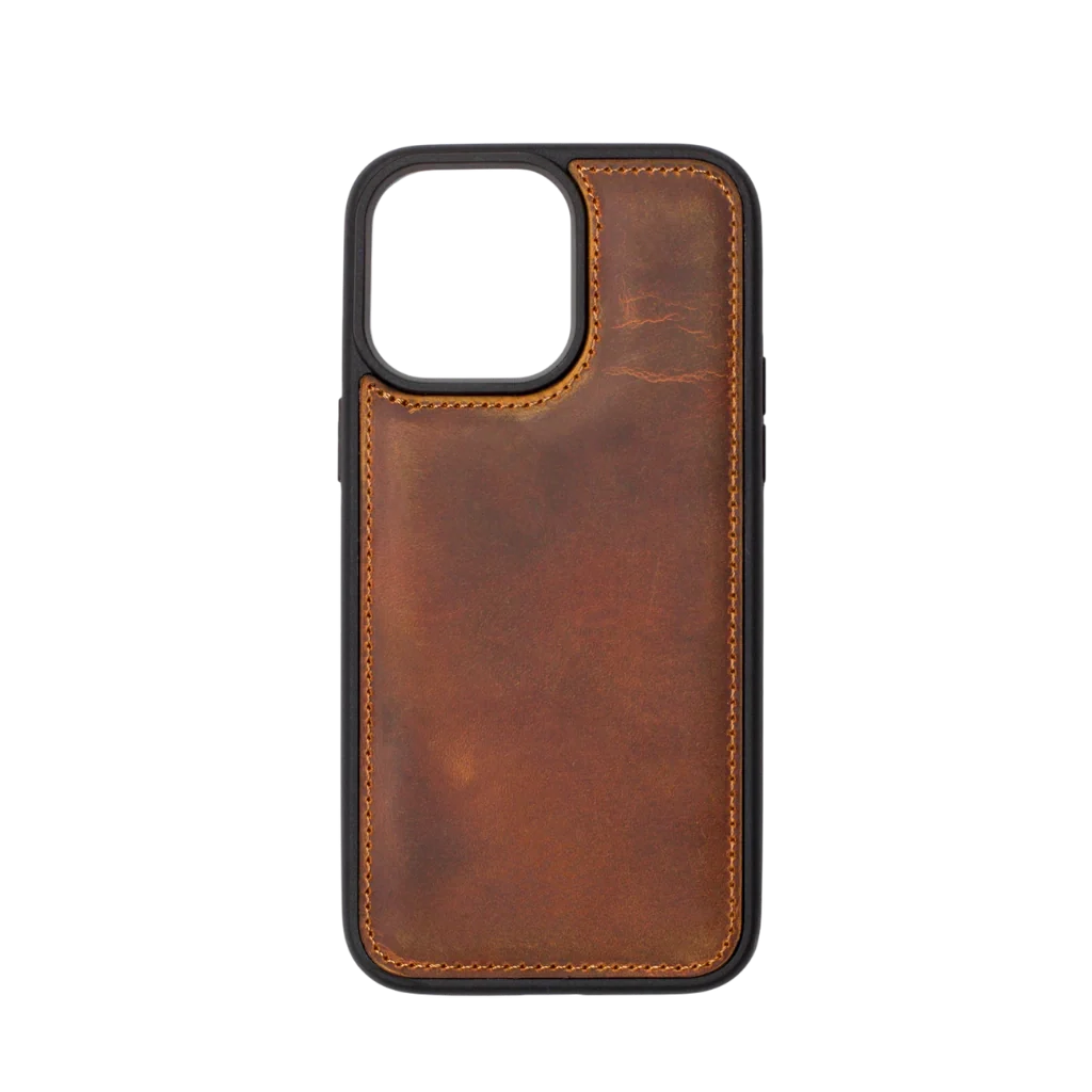 Tegmen - Leather Case for iPhone 15 Series