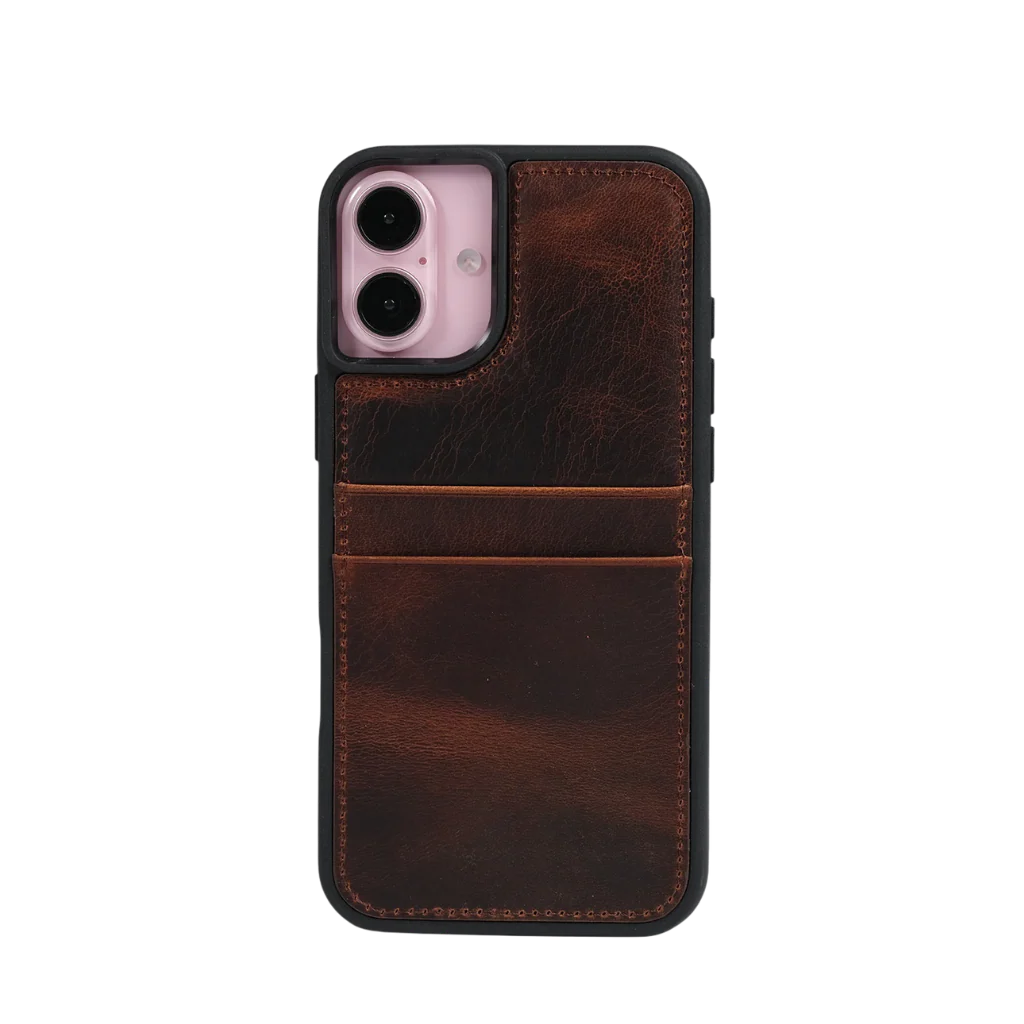 Custos - Leather Case for iPhone 16 Series