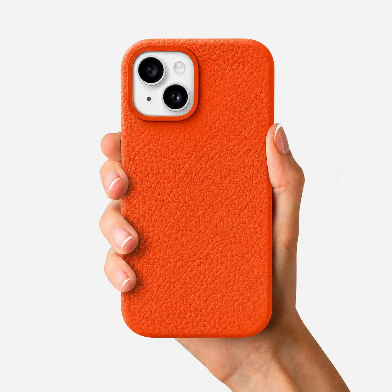 Orbis — Pebbled Leather Case for iPhone