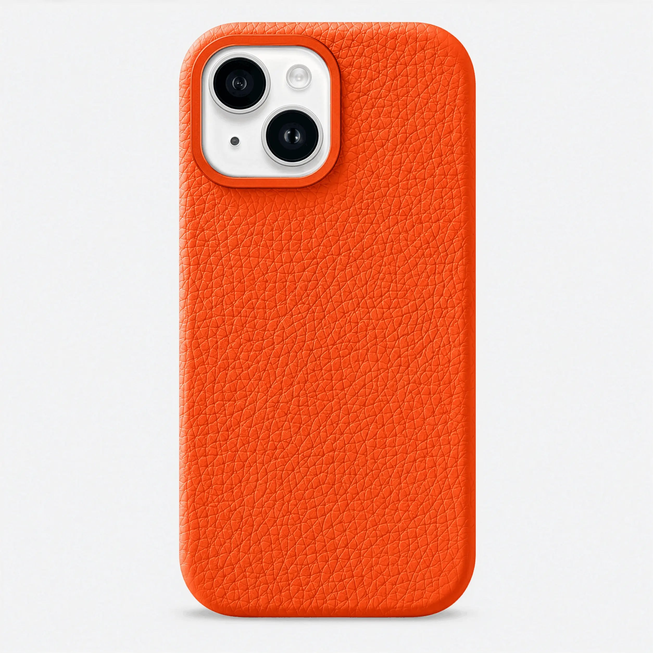 Orbis — Full-Grain Pebbled Leather iPhone Case