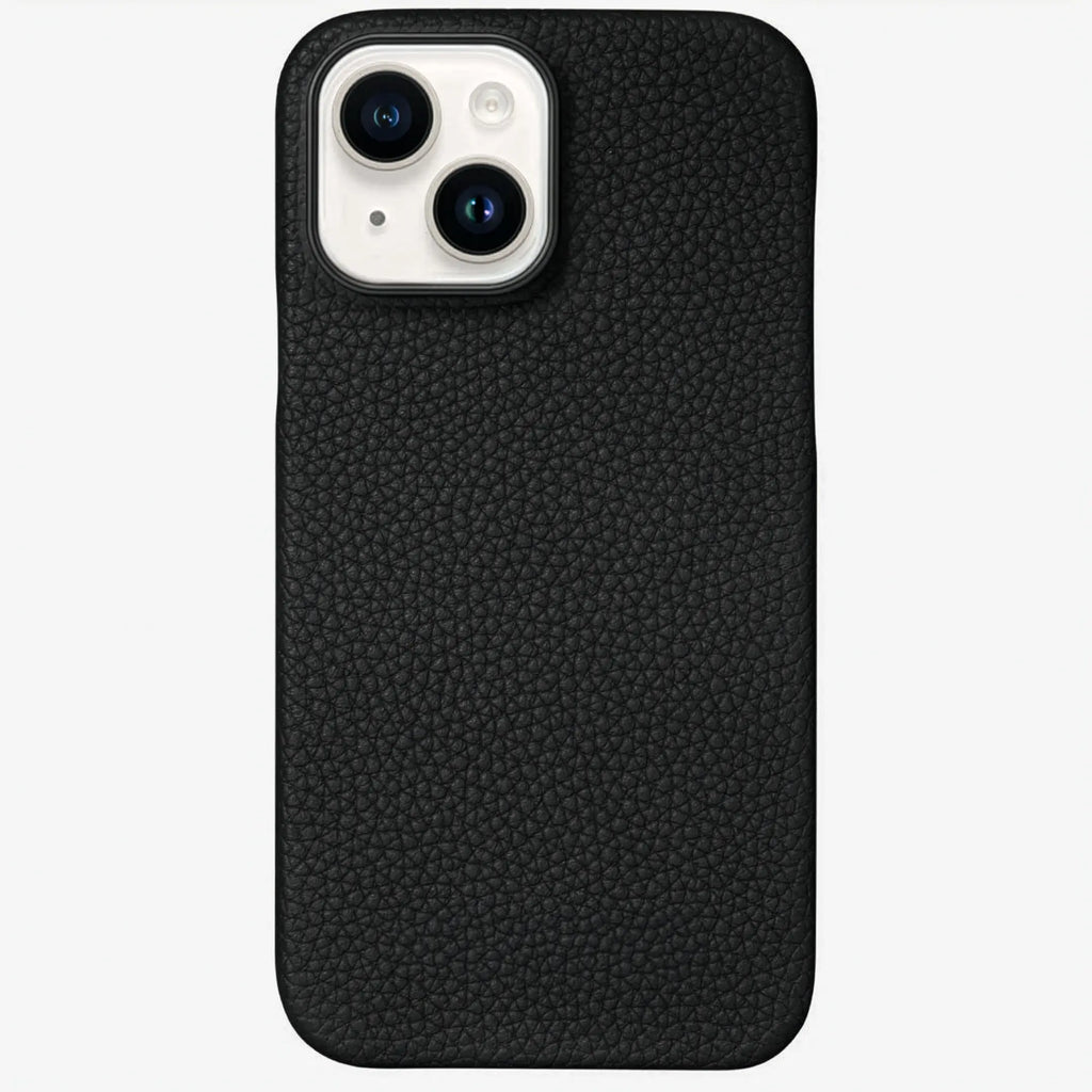 Orbis — Full-Grain Pebbled Leather iPhone Case