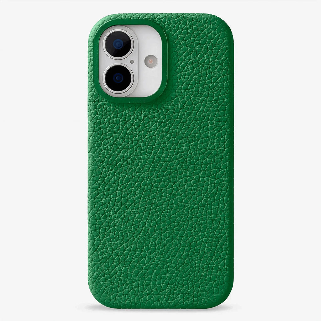 Orbis — Full-Grain Pebbled Leather iPhone Case