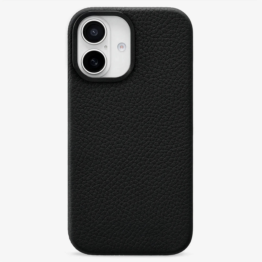 Orbis — Full-Grain Pebbled Leather iPhone Case
