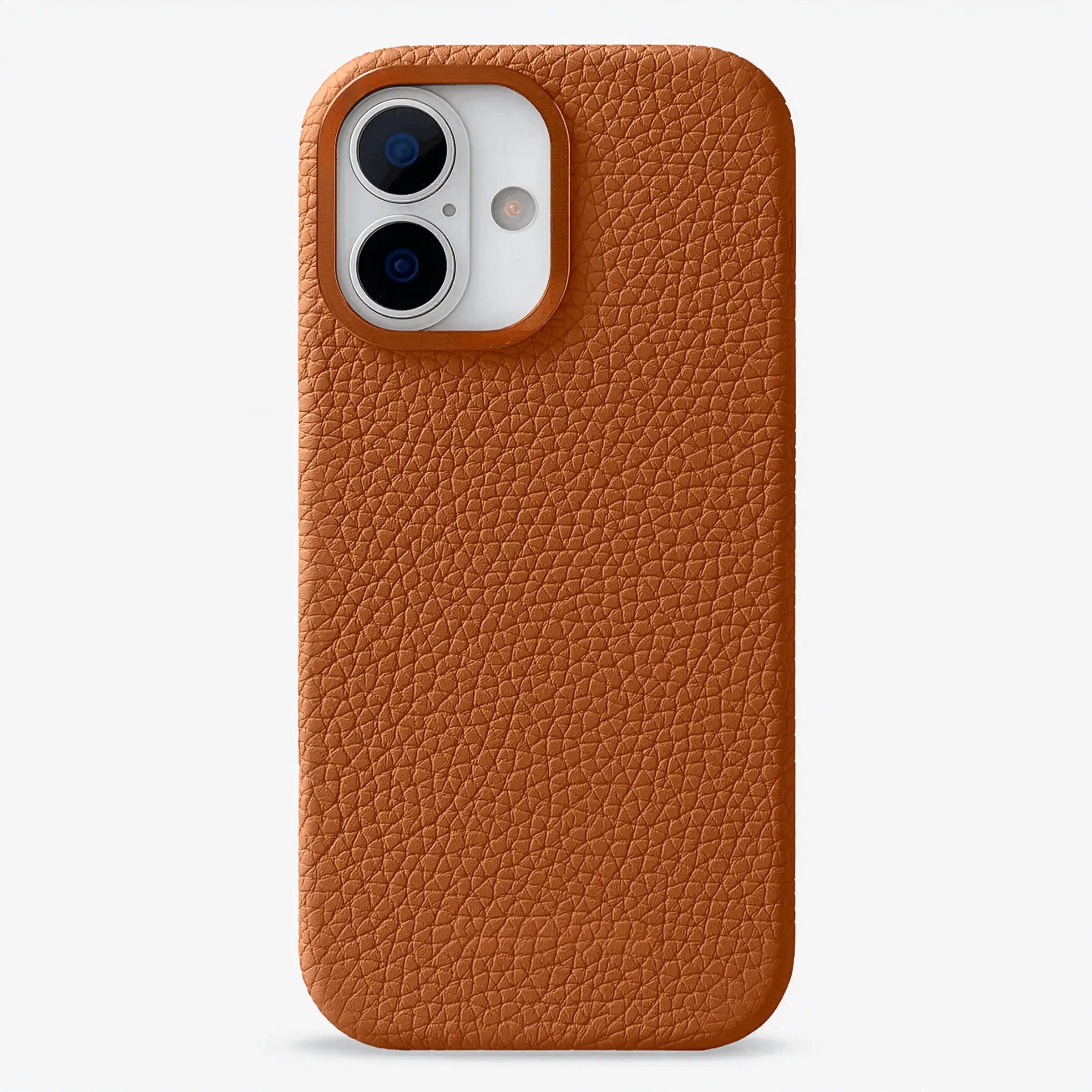 Orbis — Full-Grain Pebbled Leather iPhone Case