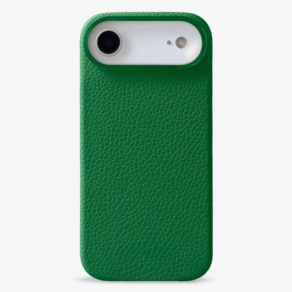Orbis — Full-Grain Pebbled Leather iPhone Case