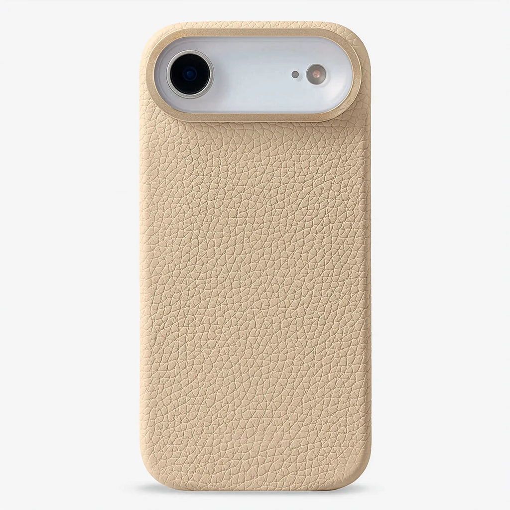 Orbis — Full-Grain Pebbled Leather iPhone Case