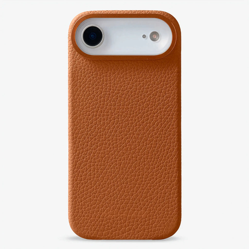 Orbis — Full-Grain Pebbled Leather iPhone Case