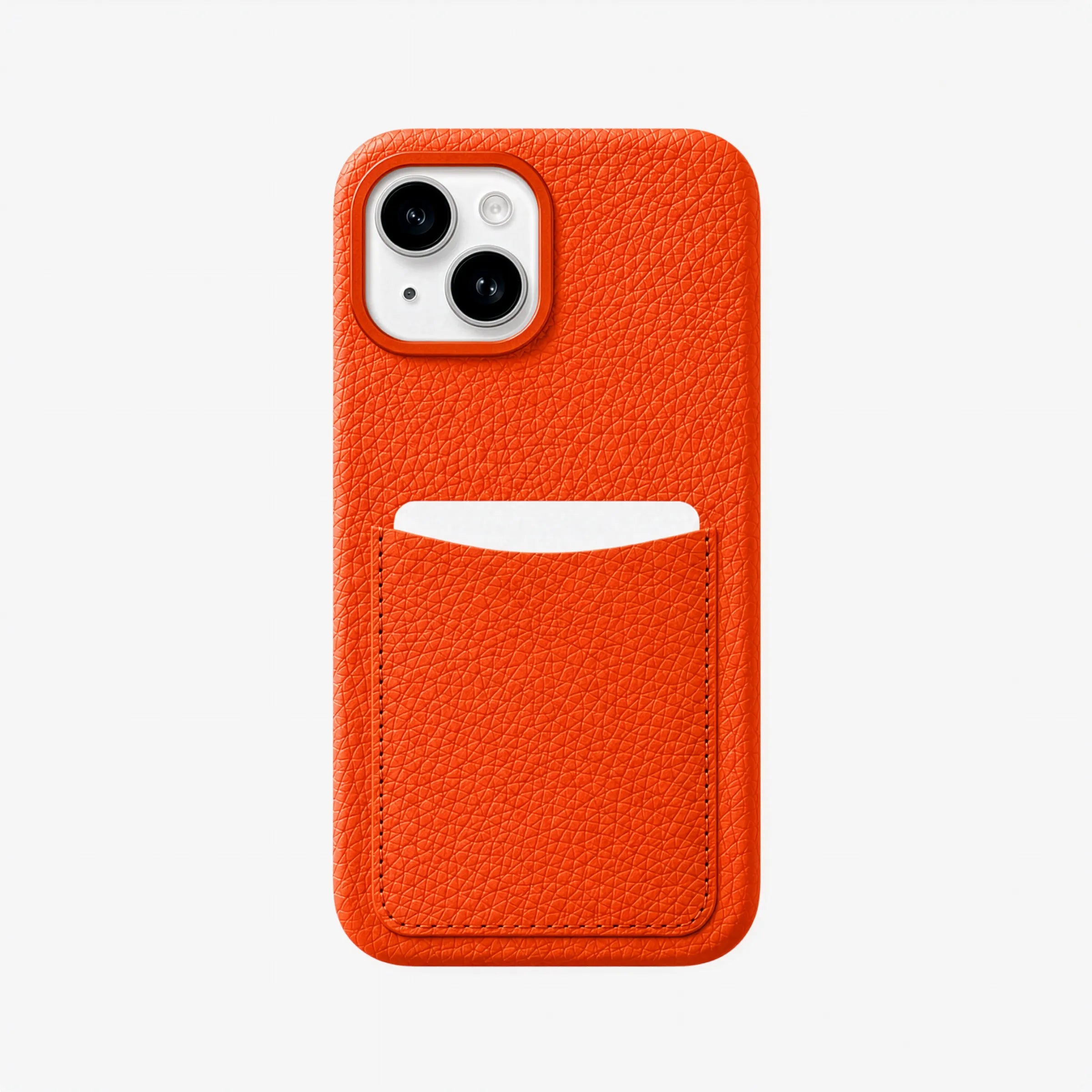 Loculus - Full-Grain Pebbled Leather iPhone Case