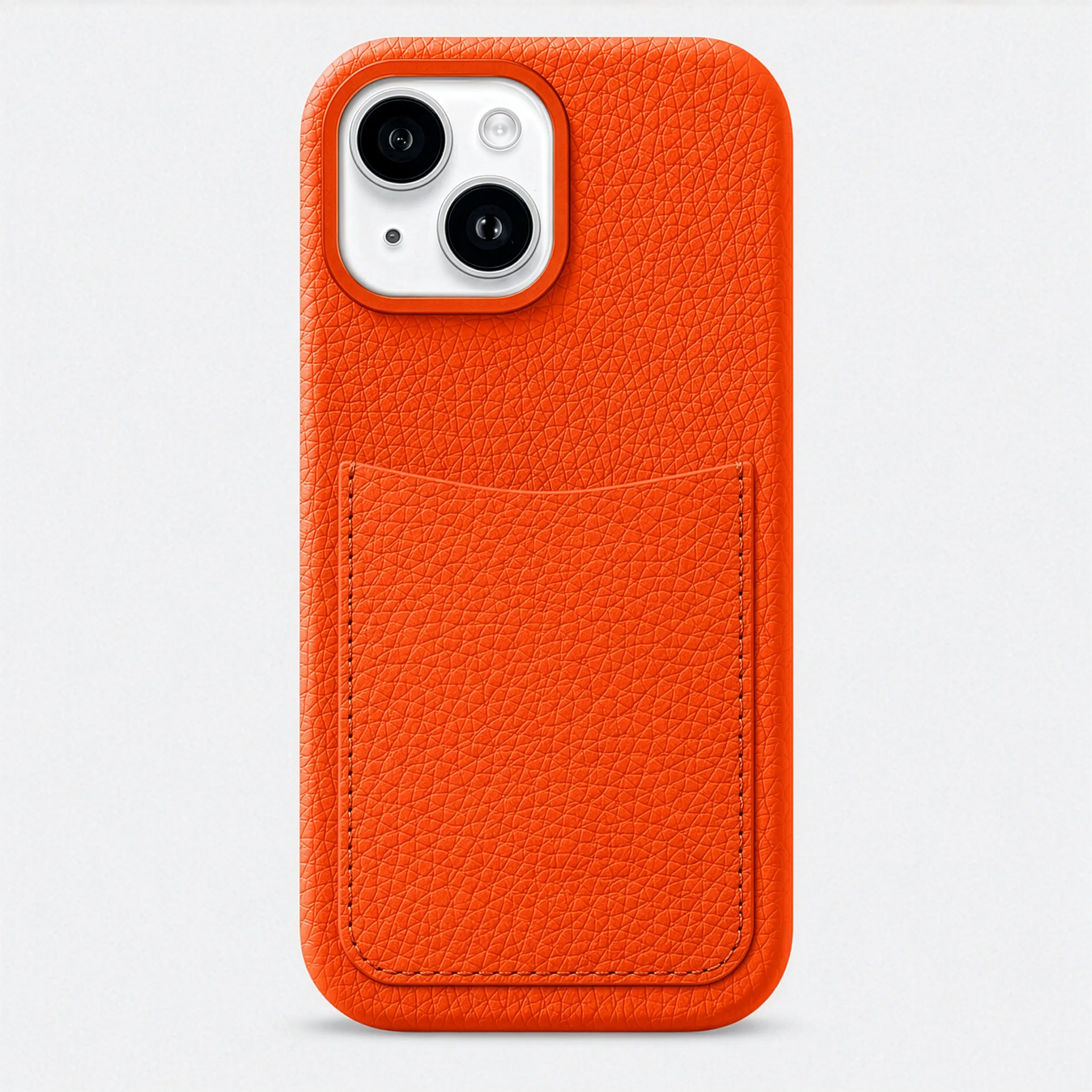 Loculus - Full-Grain Pebbled Leather iPhone Case