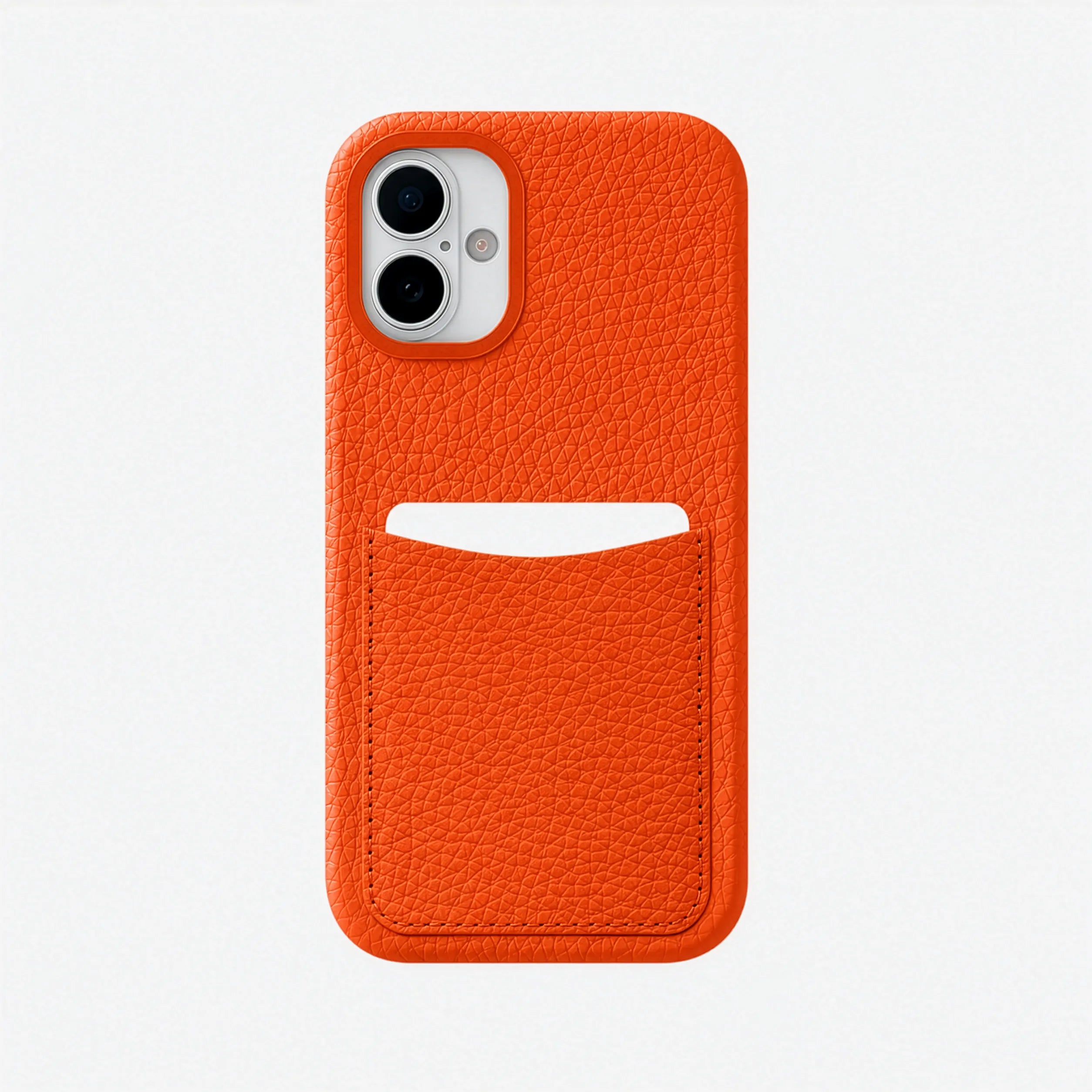 Loculus - Full-Grain Pebbled Leather iPhone Case
