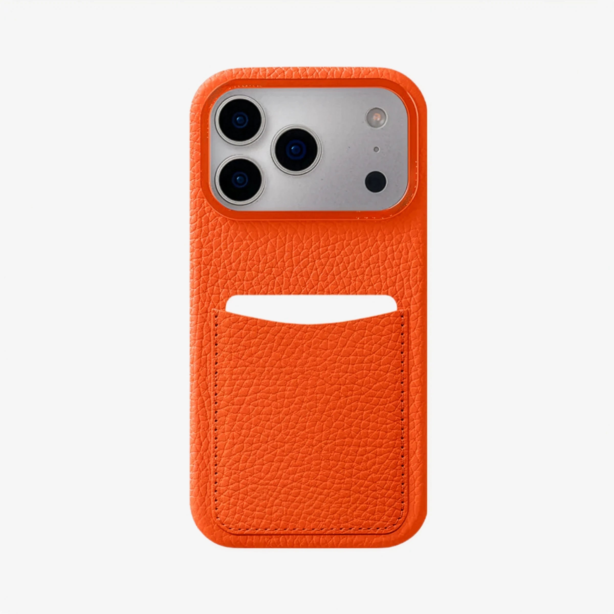 Loculus - Full-Grain Pebbled Leather iPhone Case