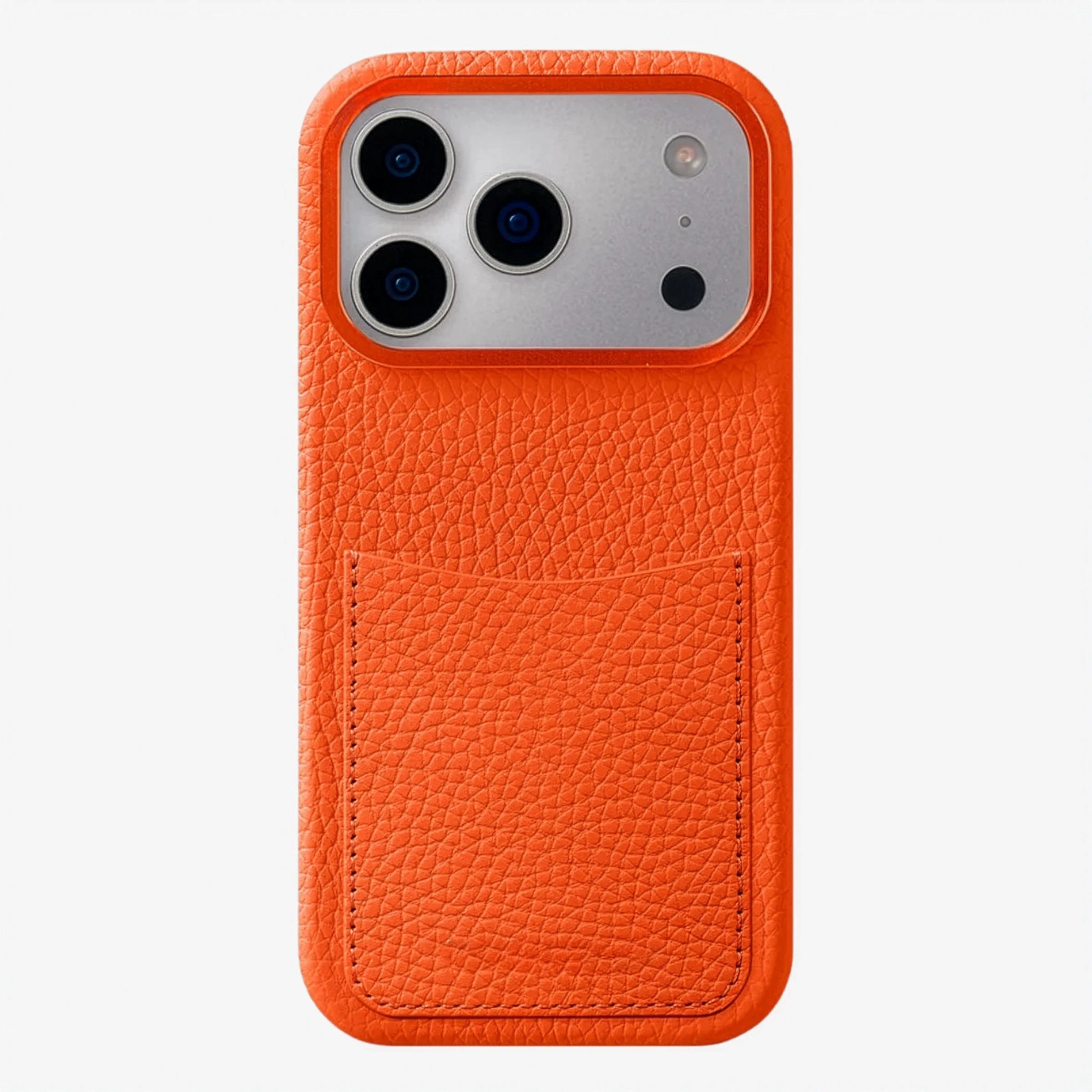 Loculus - Full-Grain Pebbled Leather iPhone Case