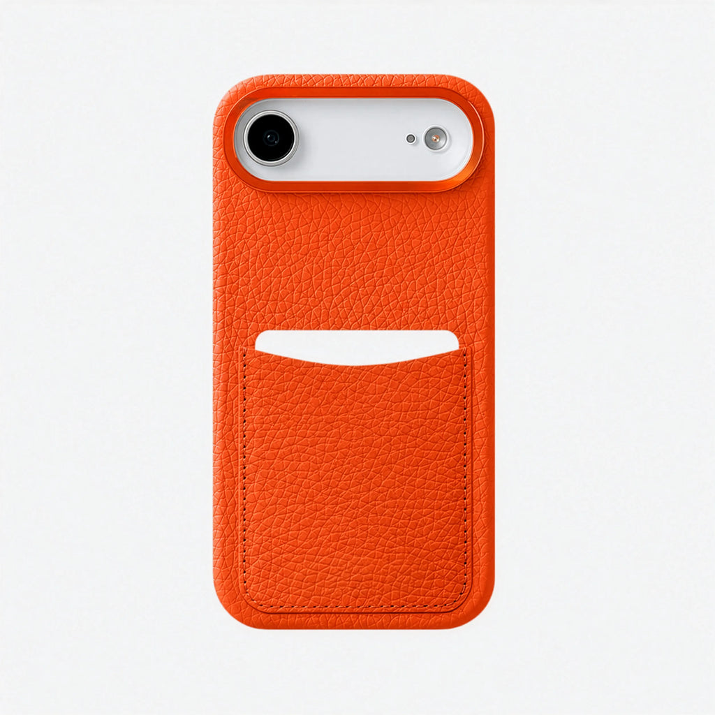 Loculus - Full-Grain Pebbled Leather iPhone Case