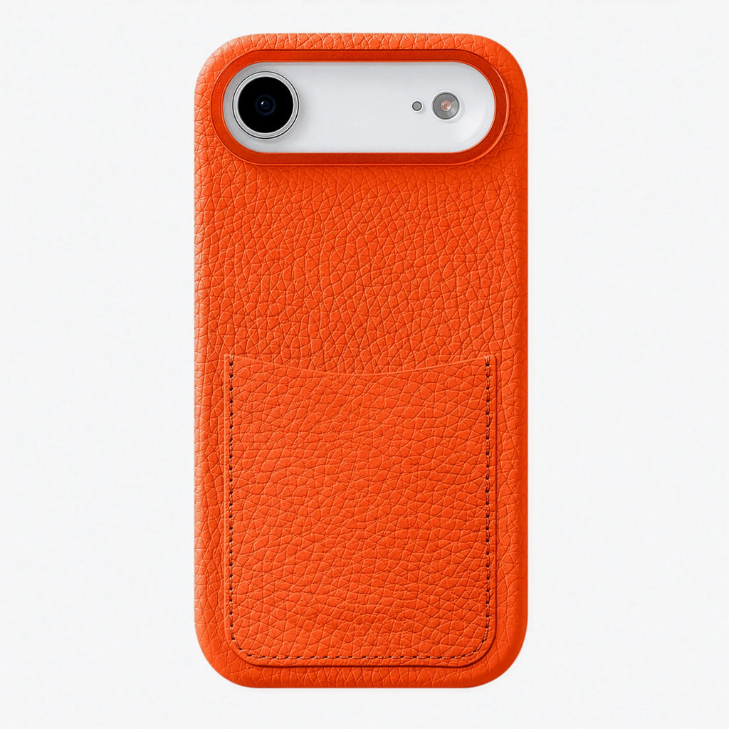 Loculus - Full-Grain Pebbled Leather iPhone Case