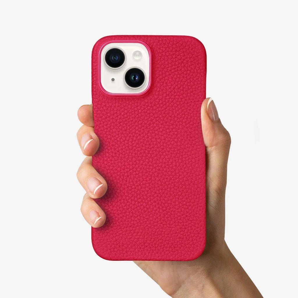 Orbis — Full-Grain Pebbled Leather iPhone Case