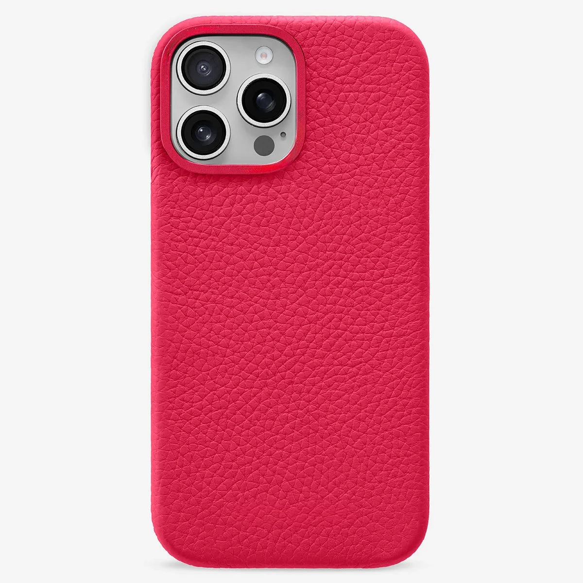 Orbis — Full-Grain Pebbled Leather iPhone Case