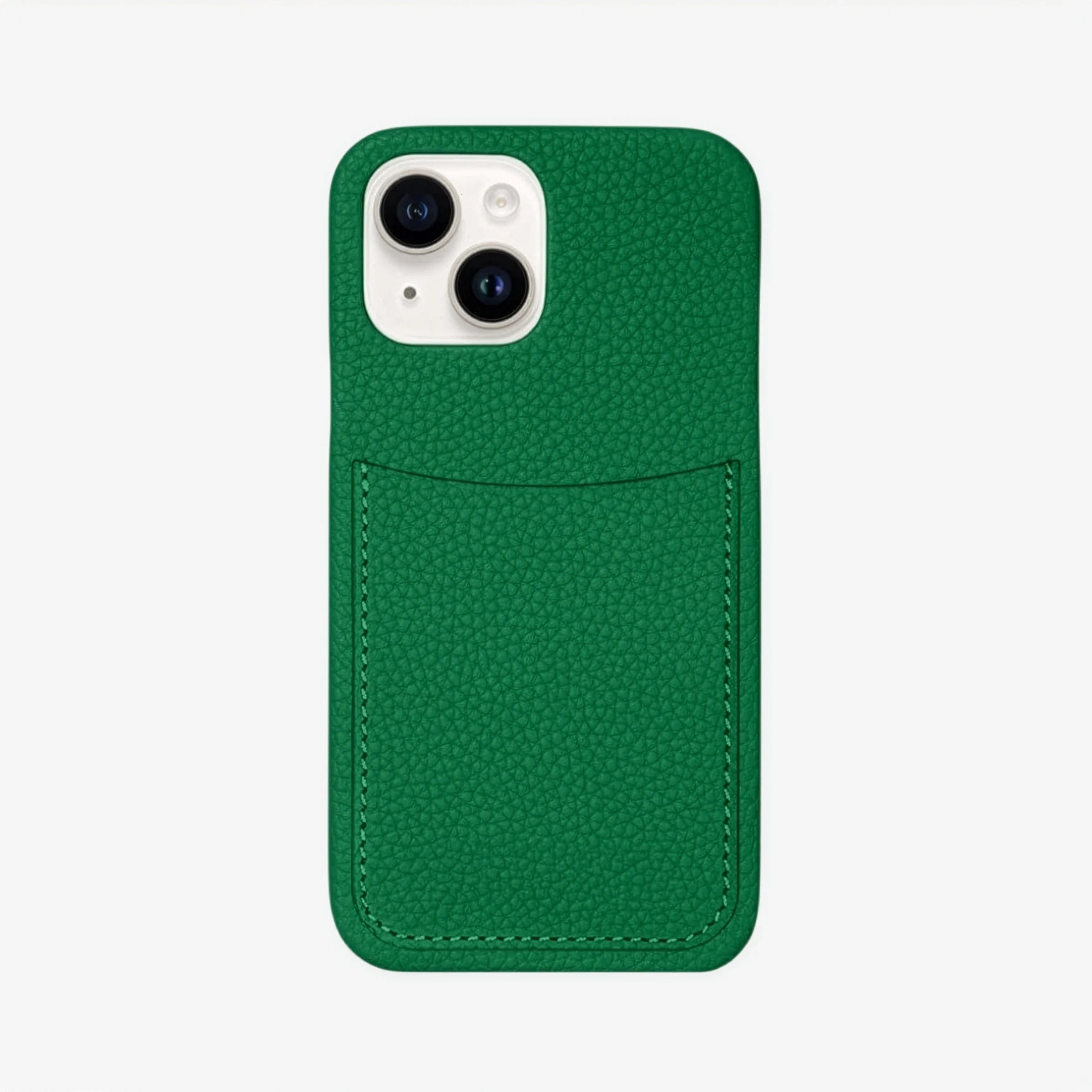 Loculus - Full-Grain Pebbled Leather iPhone Case