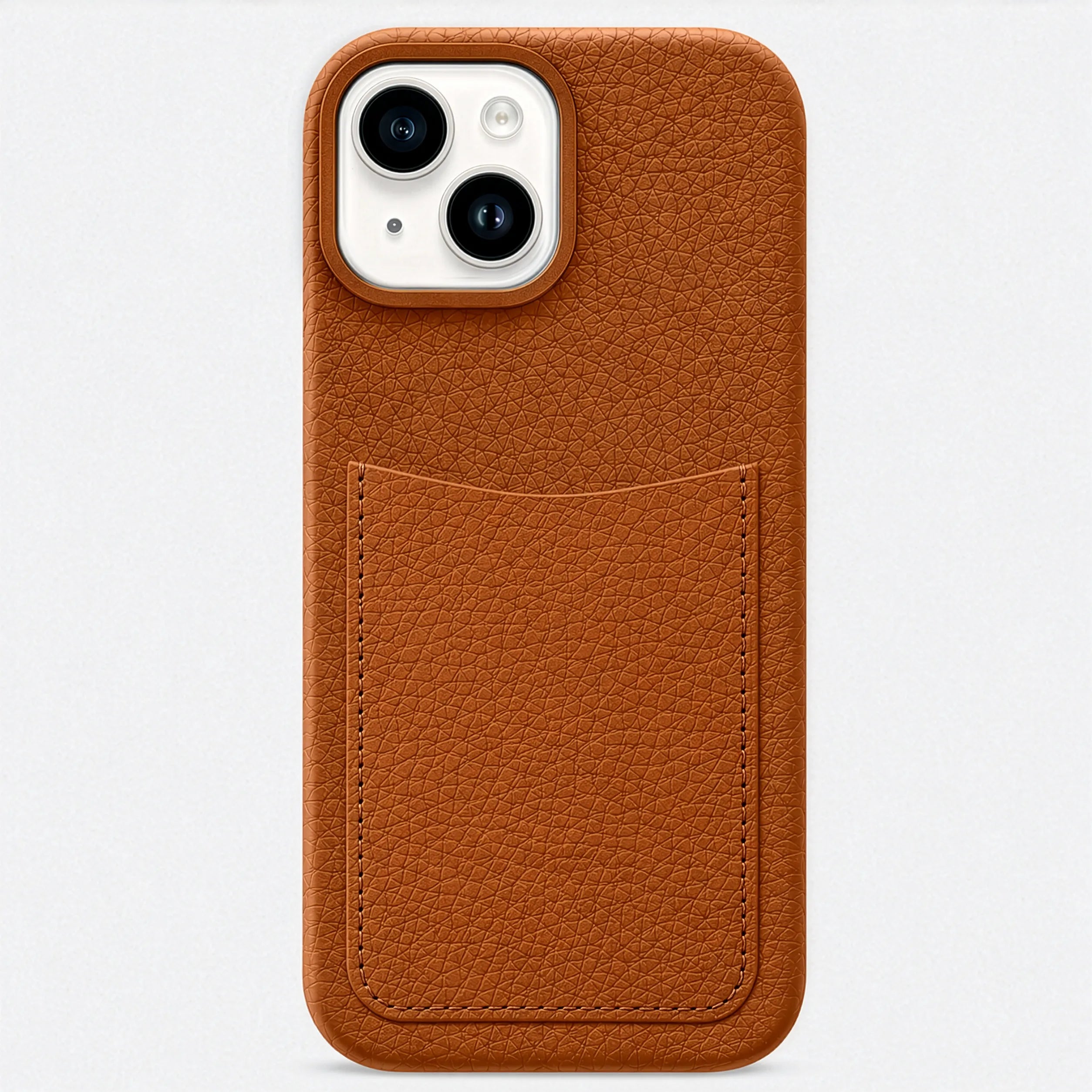 Loculus - Full-Grain Pebbled Leather iPhone Case