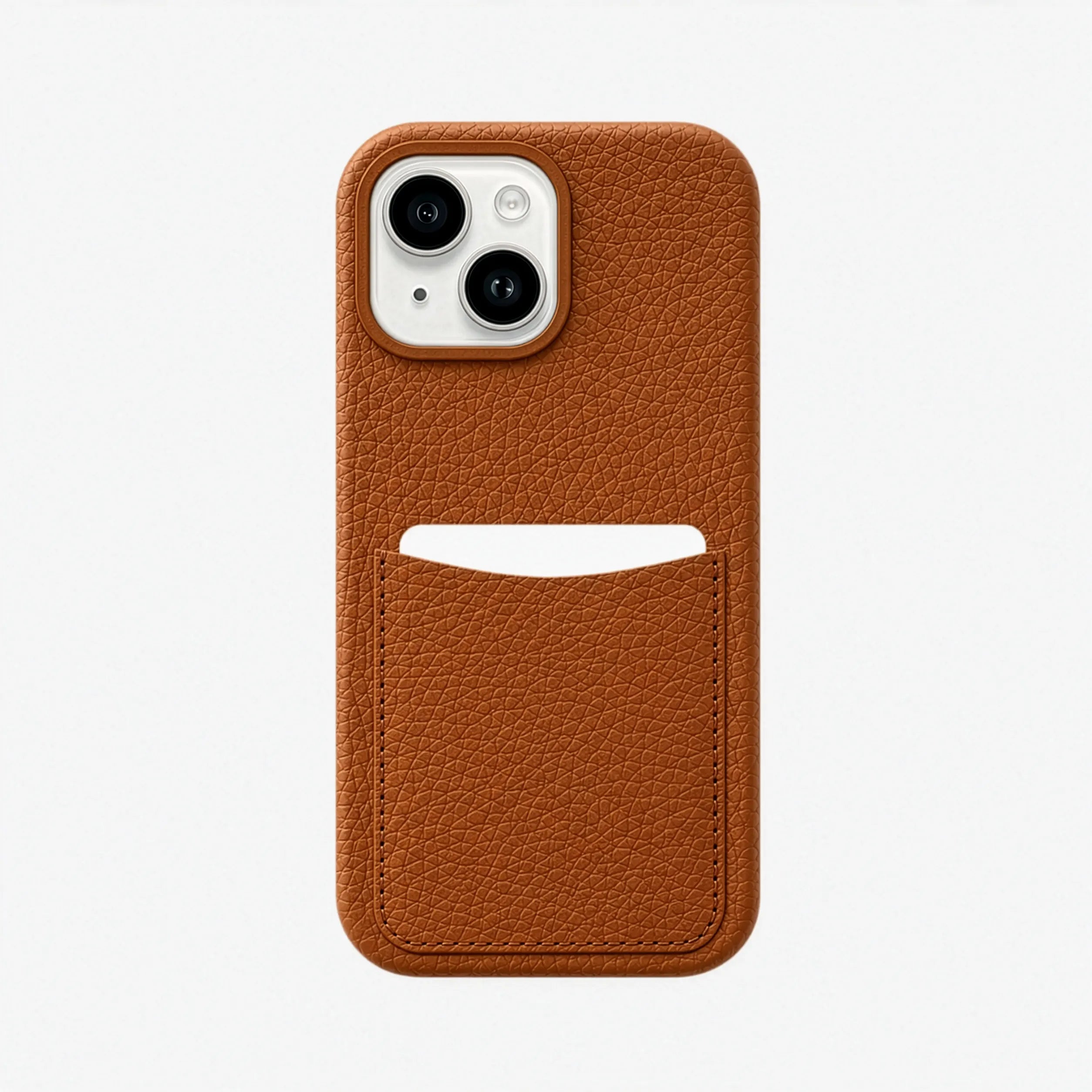 Loculus - Full-Grain Pebbled Leather iPhone Case