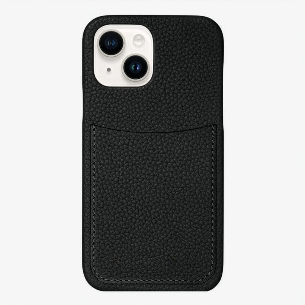 Loculus - Full-Grain Pebbled Leather iPhone Case