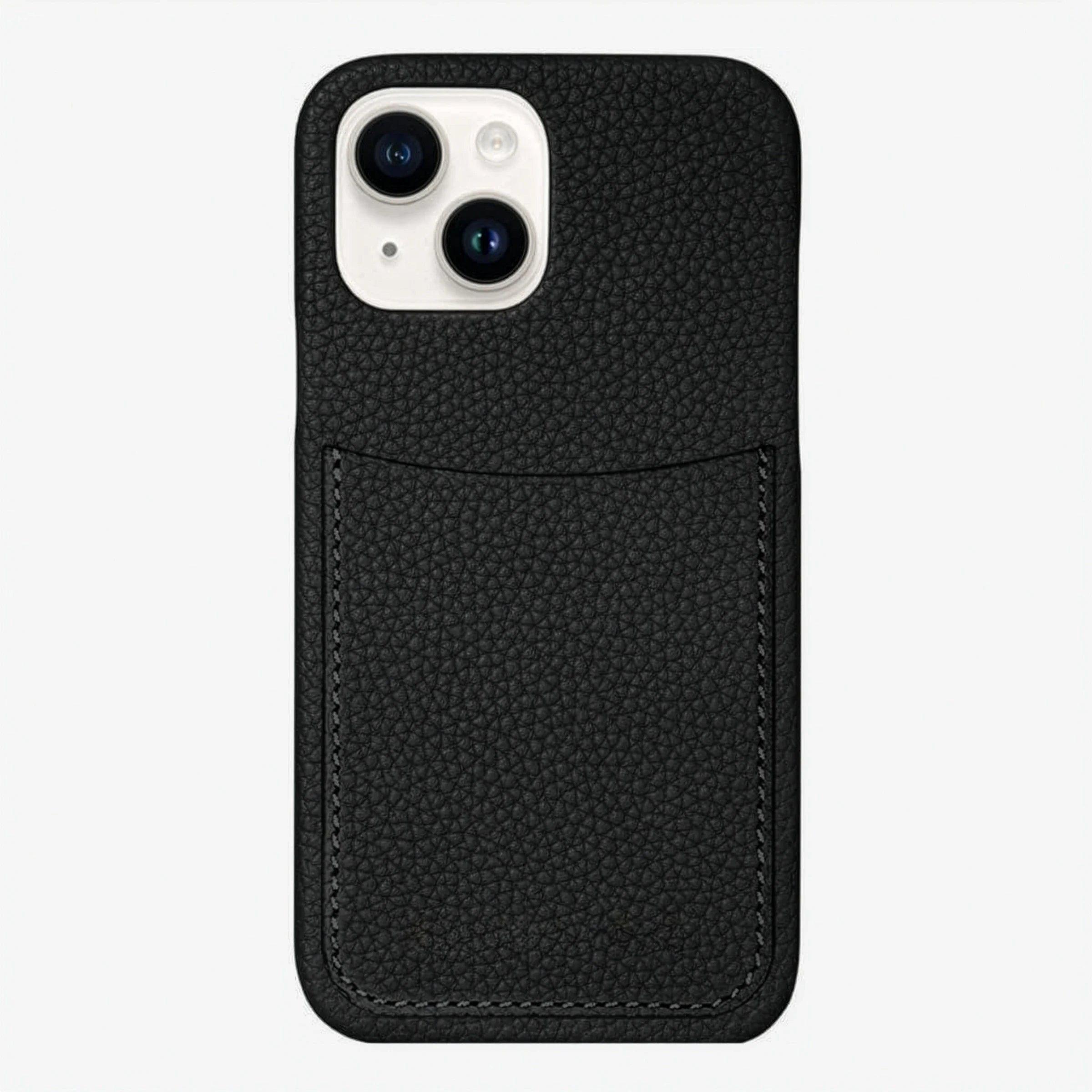 Loculus - Full-Grain Pebbled Leather iPhone Case