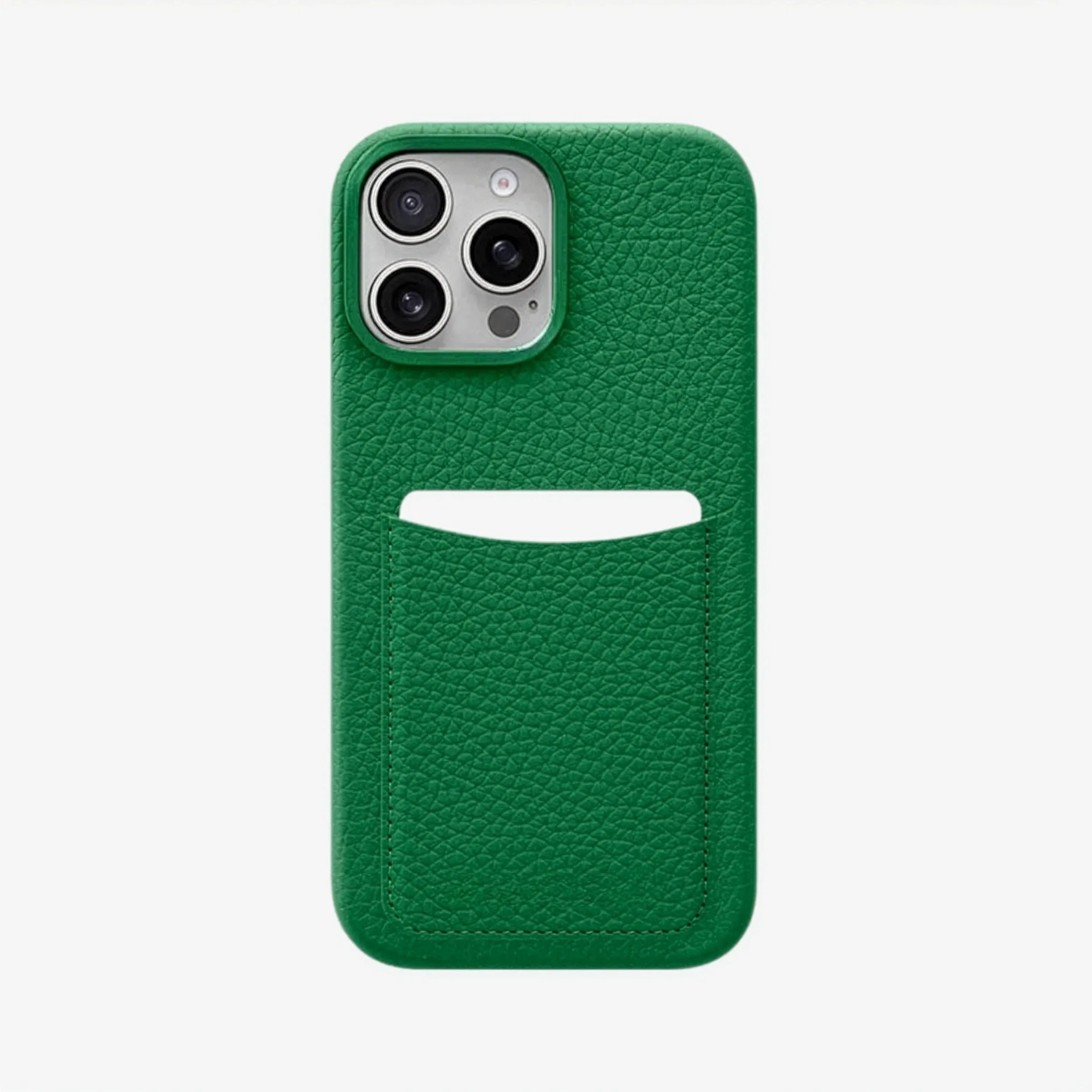 Loculus - Full-Grain Pebbled Leather iPhone Case