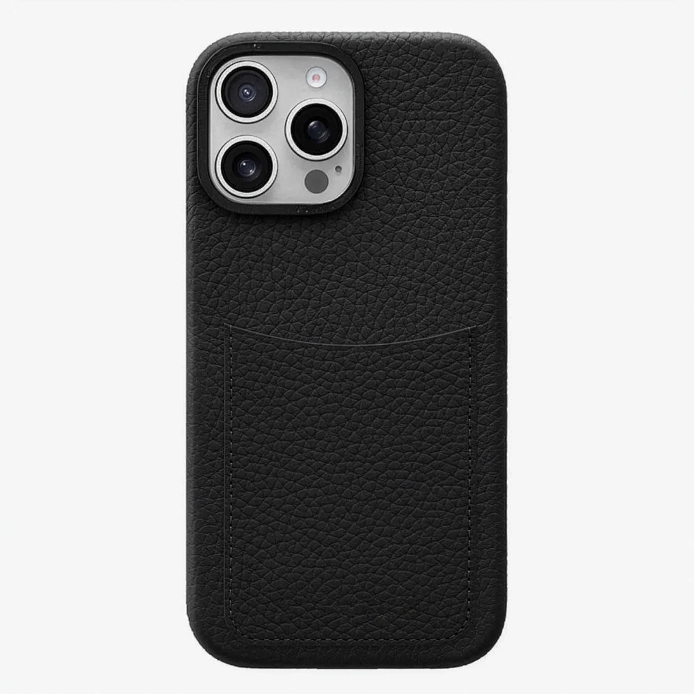 Loculus - Full-Grain Pebbled Leather iPhone Case