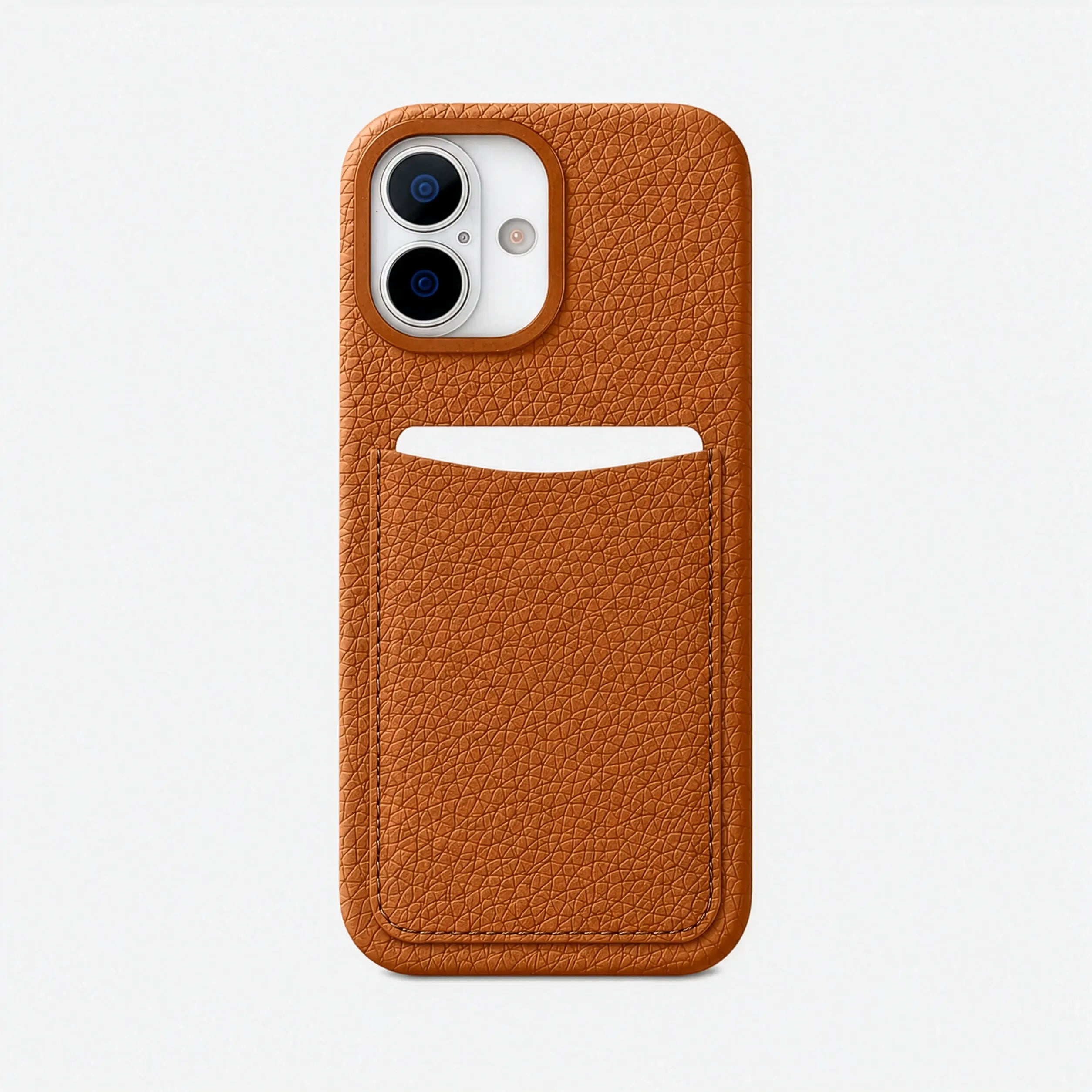 Loculus - Full-Grain Pebbled Leather iPhone Case