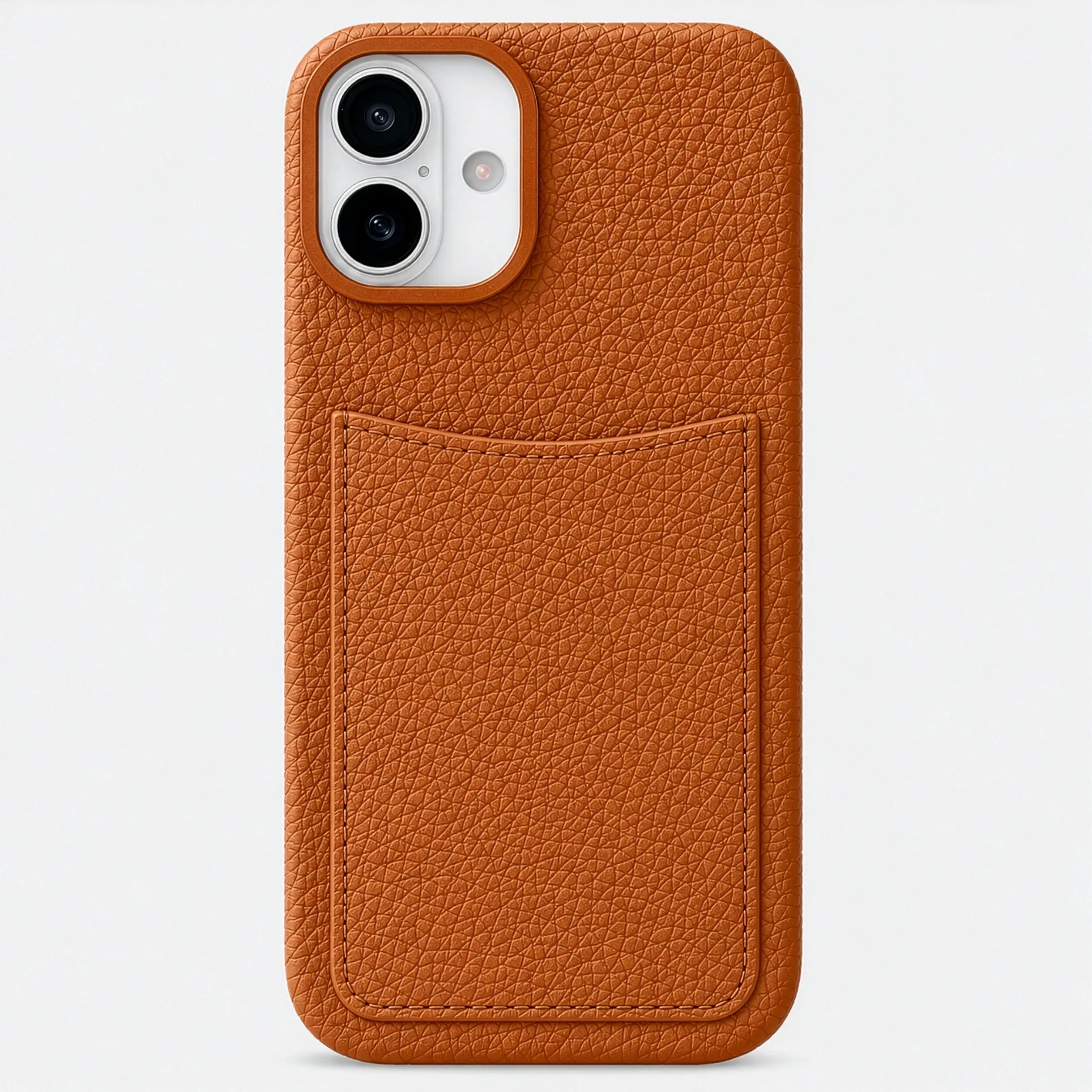 Loculus - Full-Grain Pebbled Leather iPhone Case