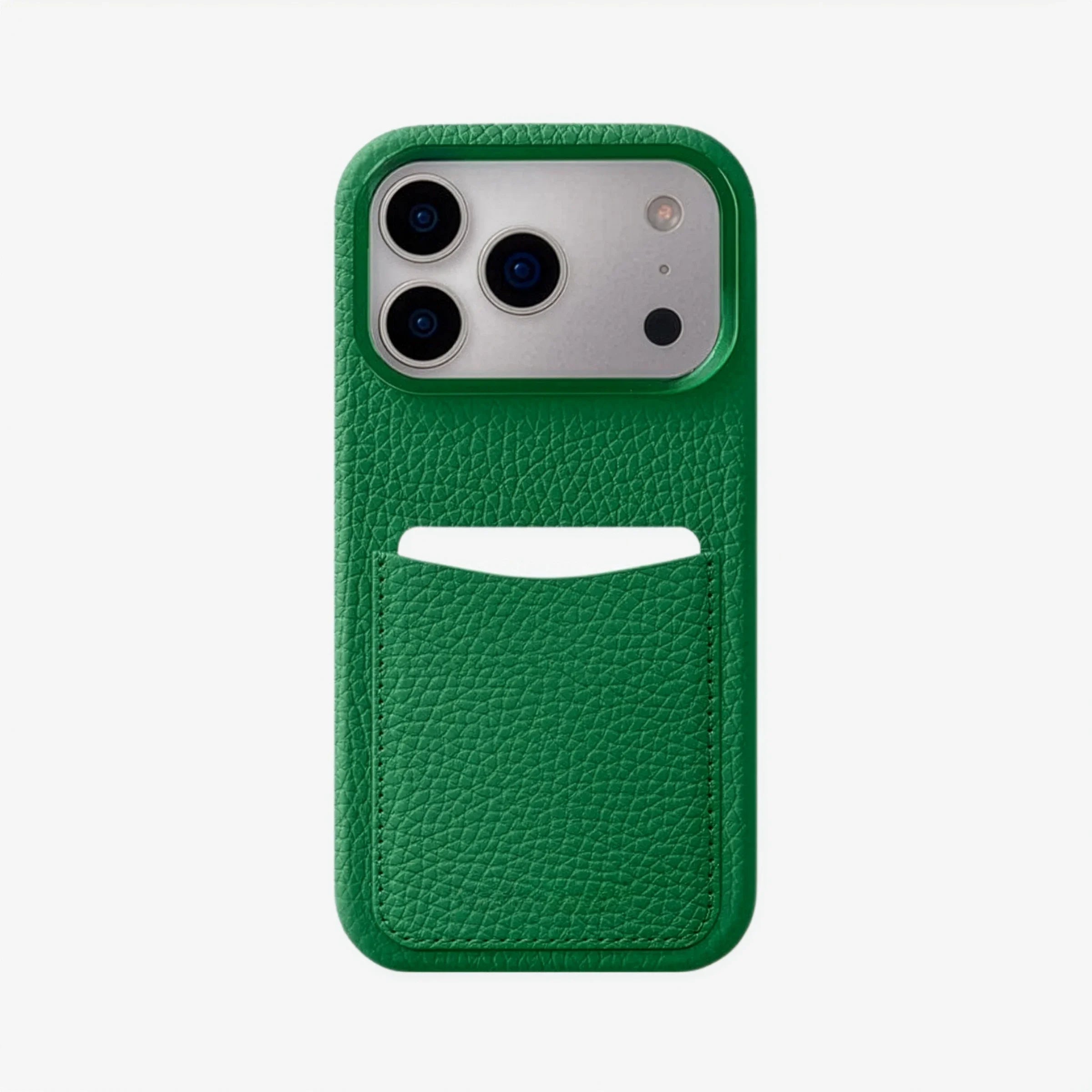Loculus - Full-Grain Pebbled Leather iPhone Case