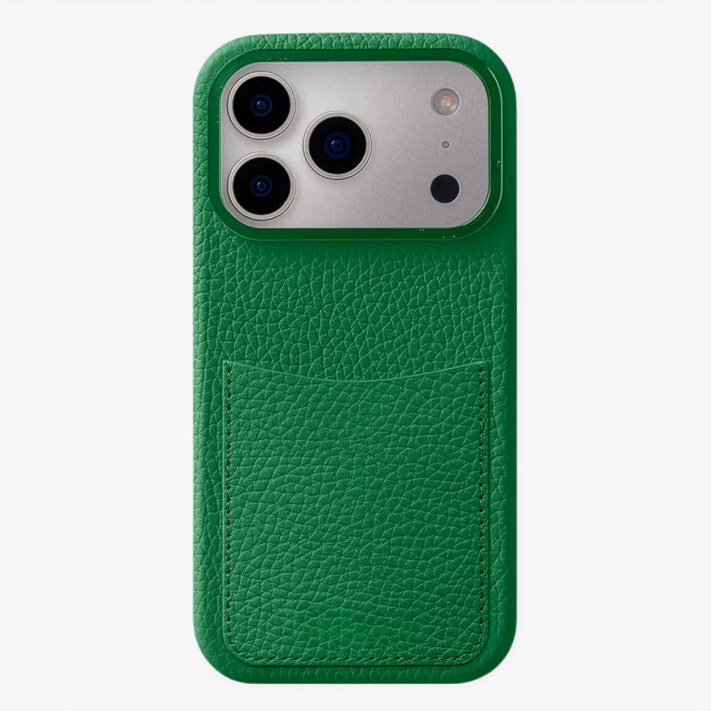 Loculus - Full-Grain Pebbled Leather iPhone Case