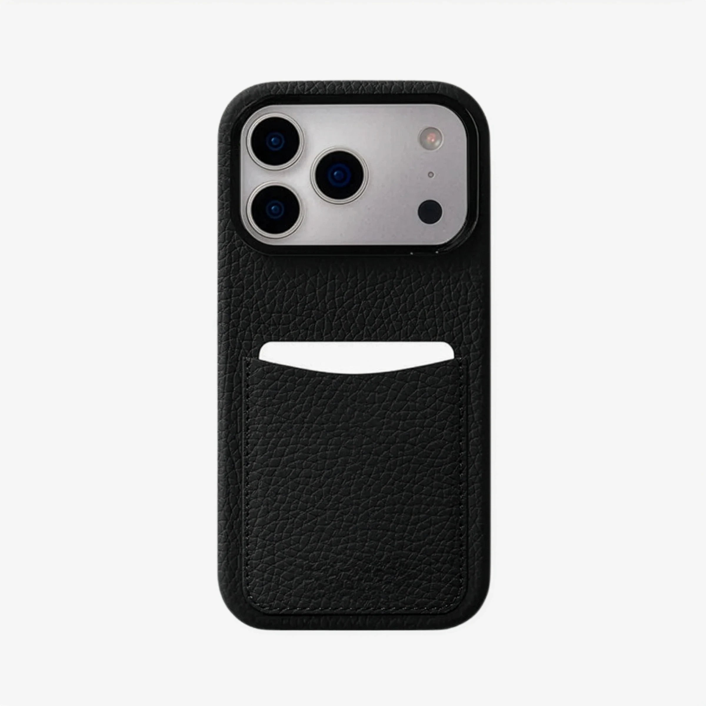 Loculus - Full-Grain Pebbled Leather iPhone Case