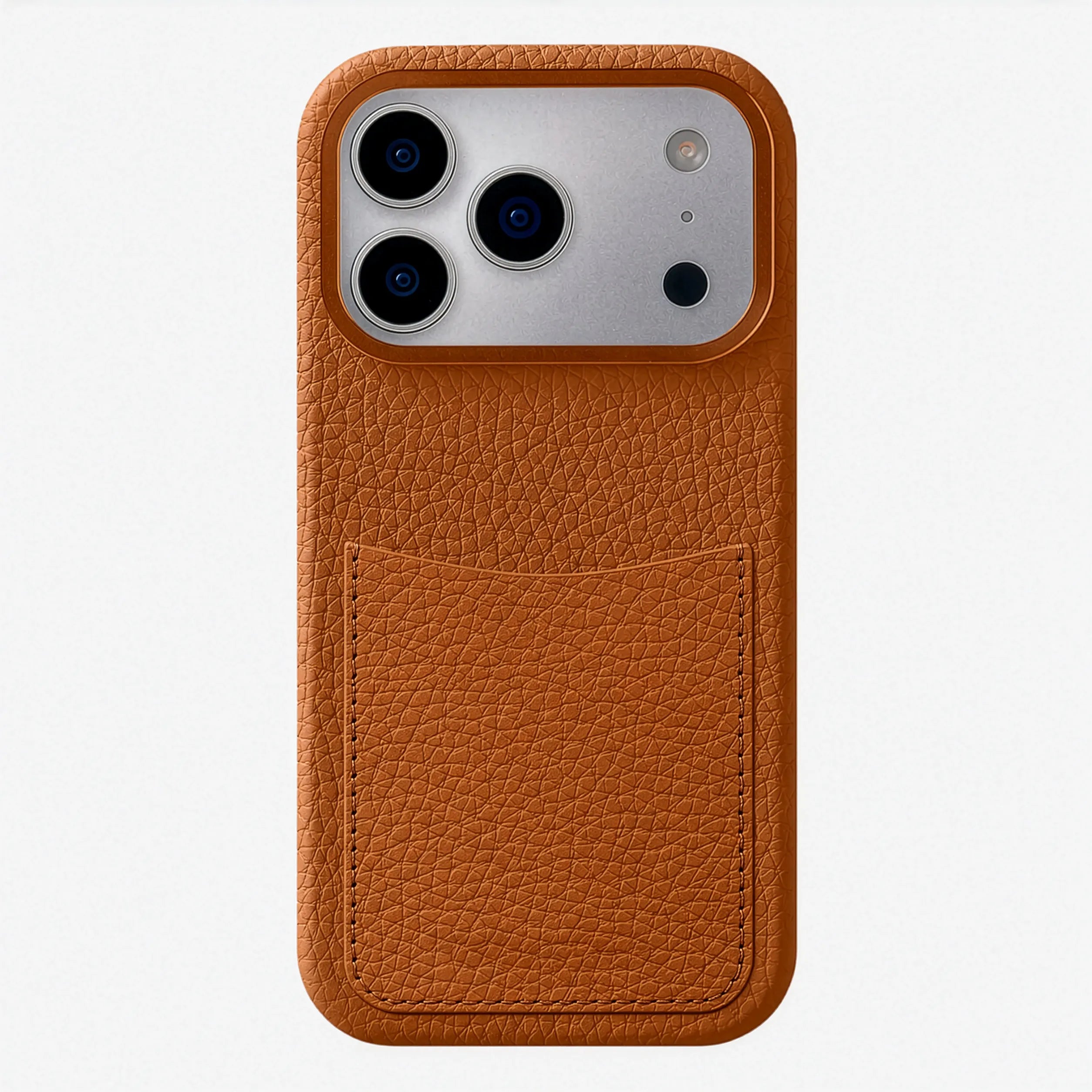 Loculus - Full-Grain Pebbled Leather iPhone Case
