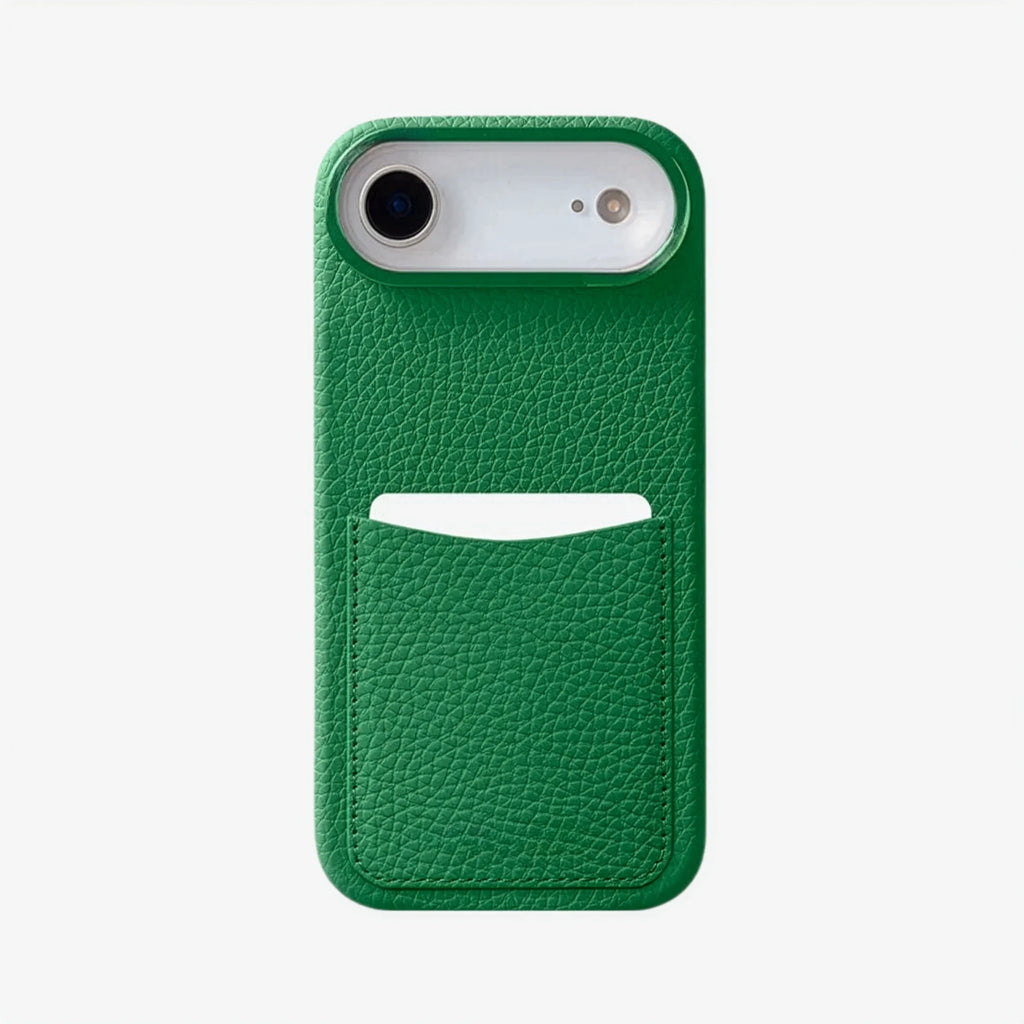 Loculus - Full-Grain Pebbled Leather iPhone Case