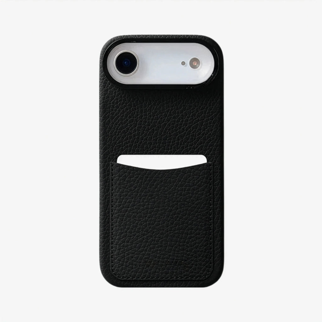 Loculus - Full-Grain Pebbled Leather iPhone Case