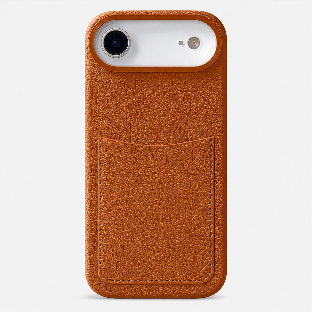 Loculus - Full-Grain Pebbled Leather iPhone Case