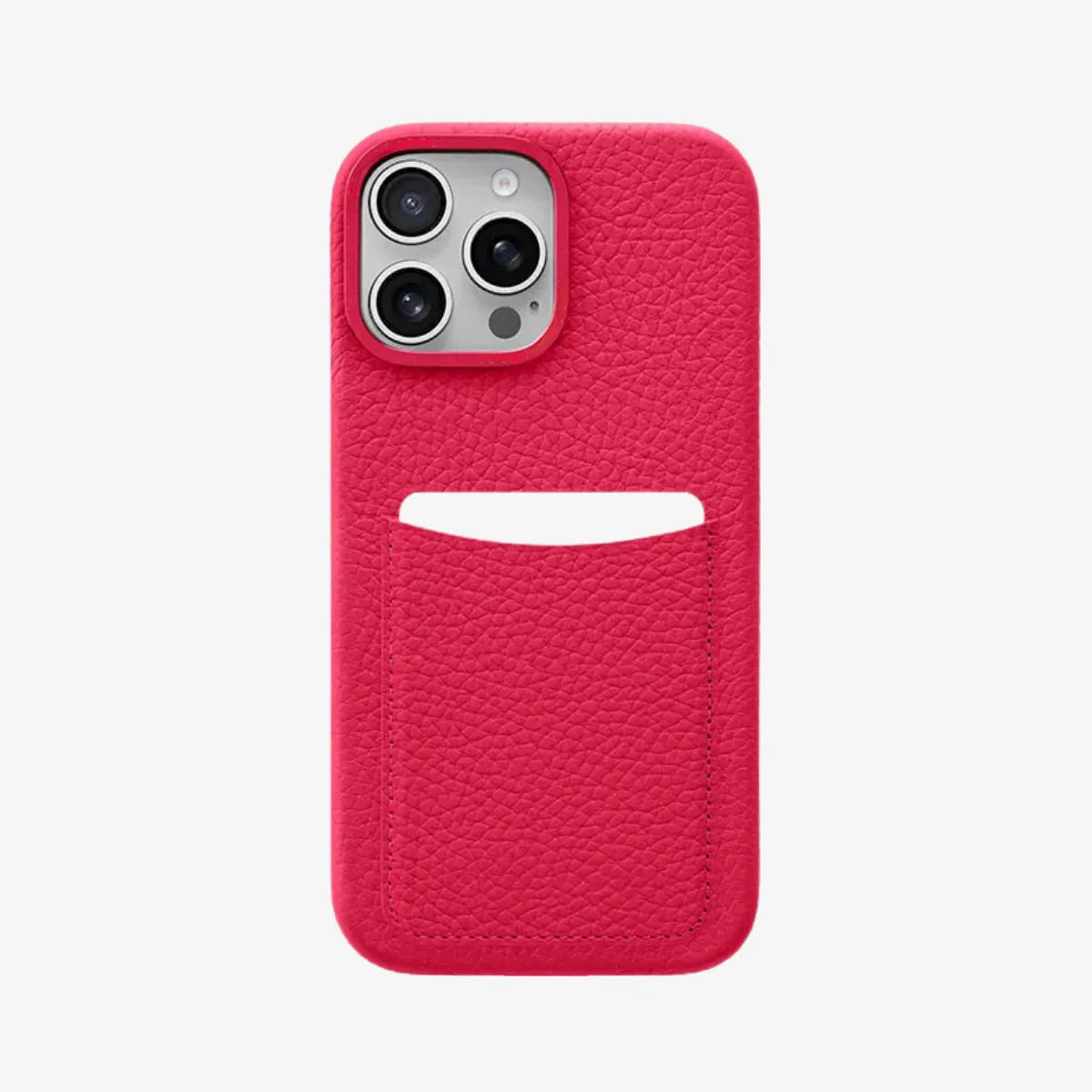 Loculus - Full-Grain Pebbled Leather iPhone Case