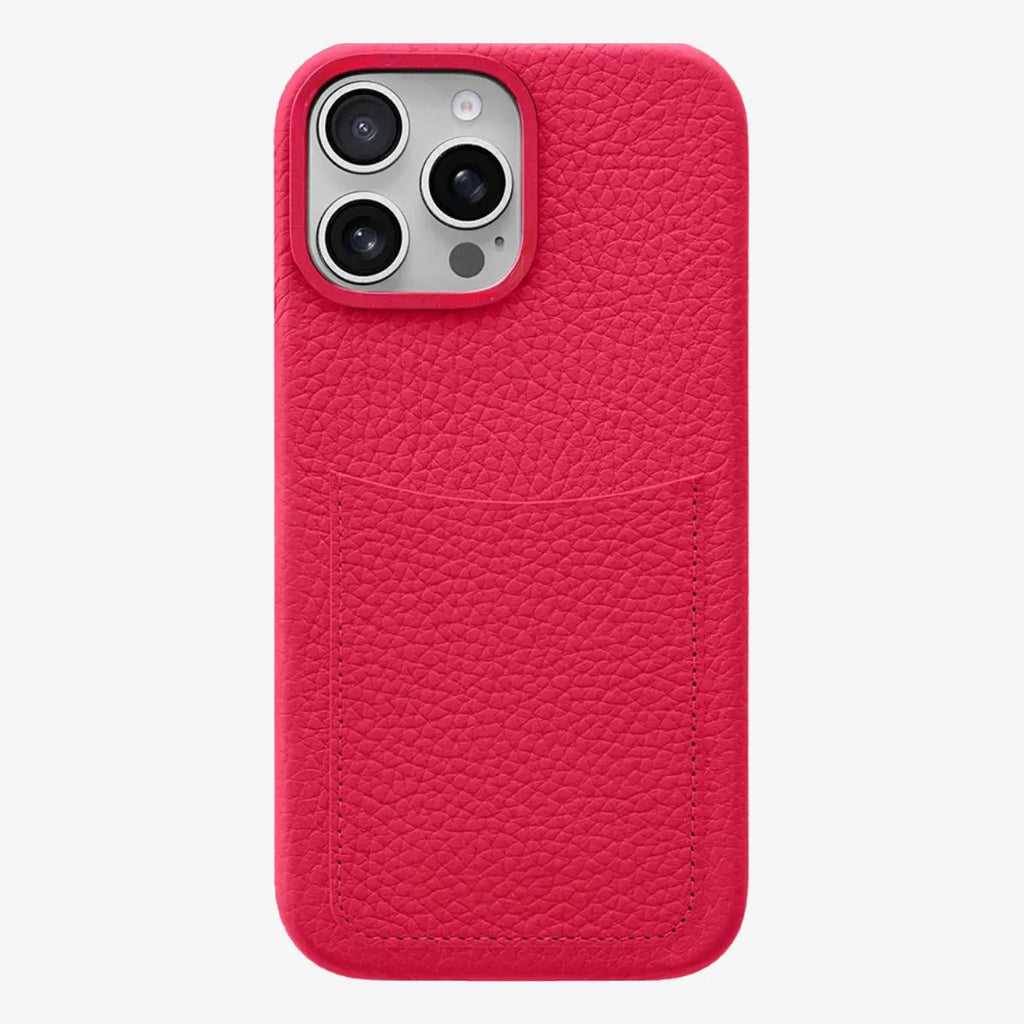 Loculus - Full-Grain Pebbled Leather iPhone Case